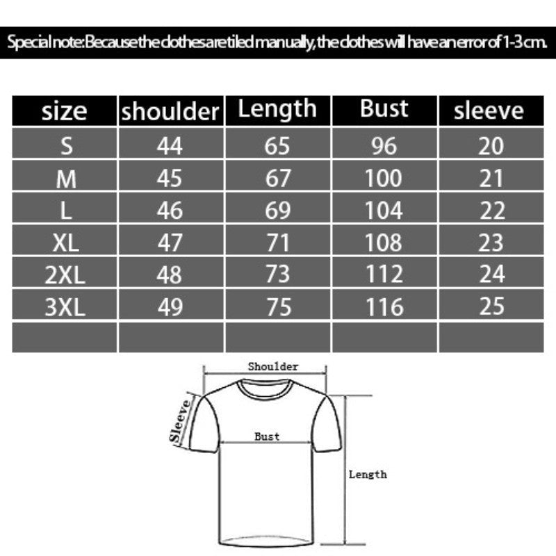 Unisex T-shirt Cautious Printing Casual Round Neck Short Sleeves