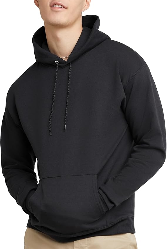 ESSENTIAL BLACK HOODIE